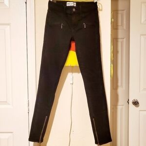 Wildfox | Black Zipper Skinny